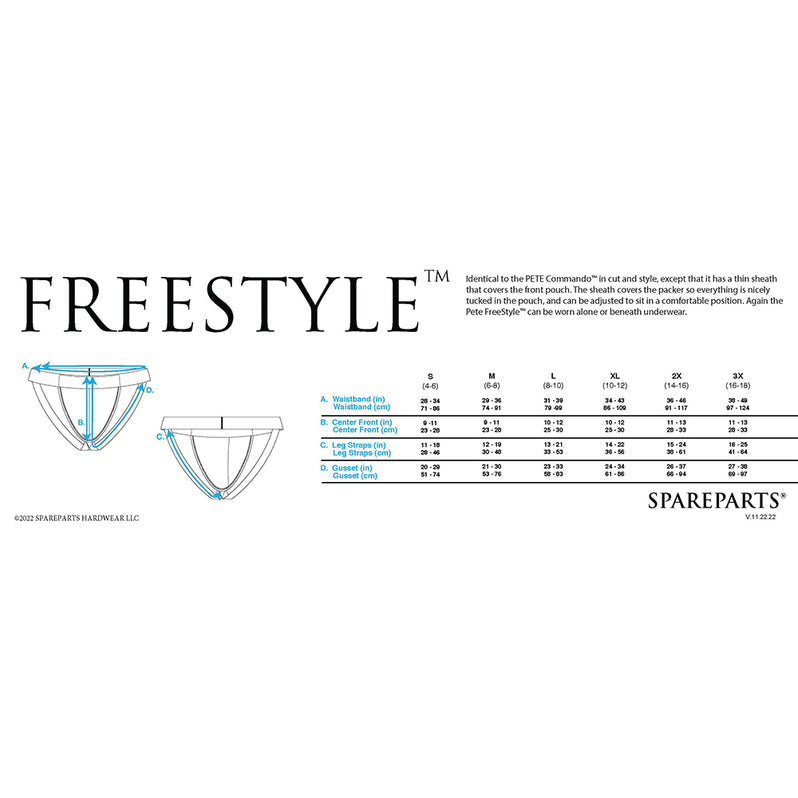 SpareParts Pete Freestyle - Large