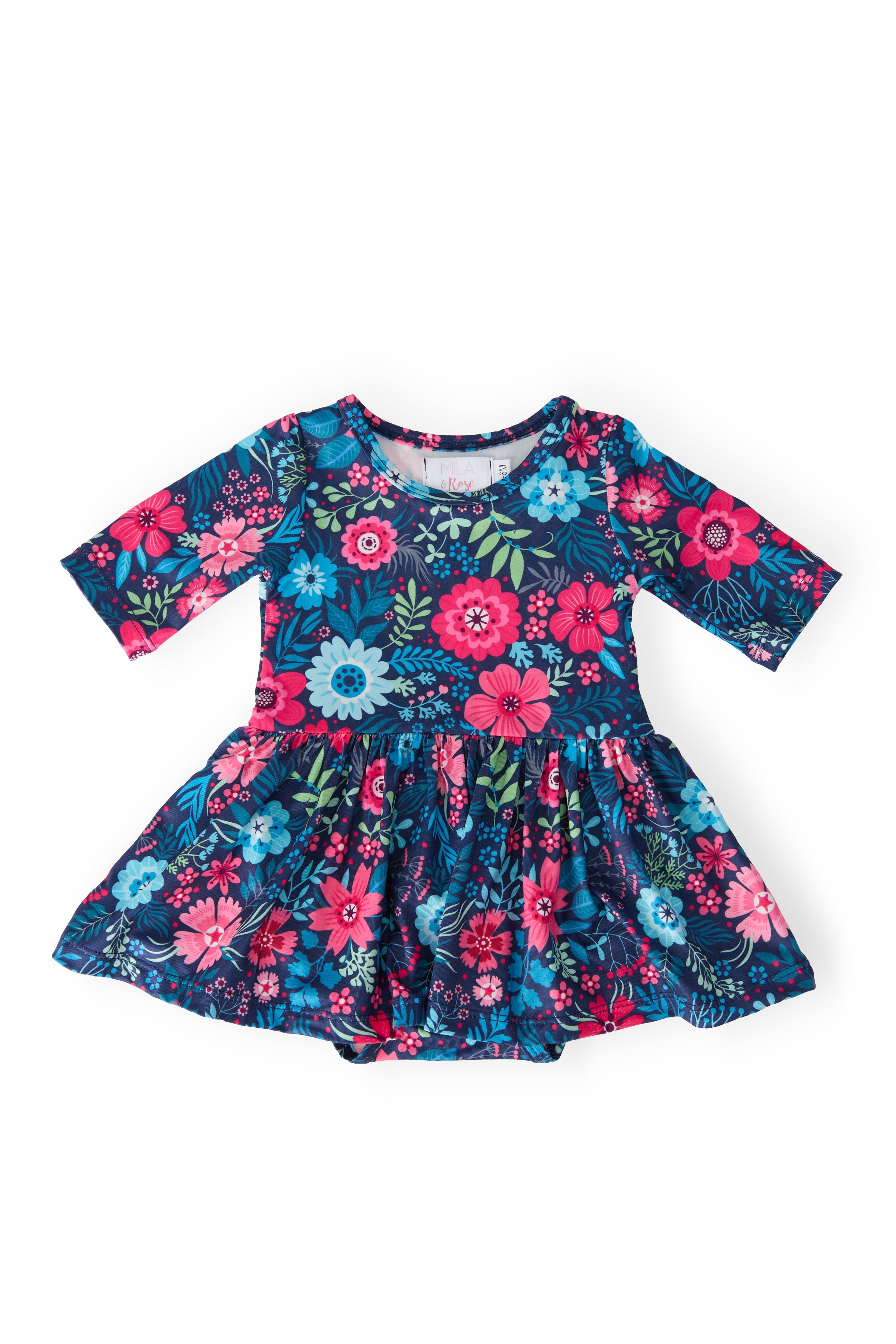 SALE Sweet Gardenia 3/4 Twirl Bodysuit