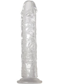 Adam And Eve Crystal Clear Dong Realistic Transparent Dildo