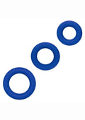 CalExotics Admiral Universal Silicone Cock Ring Set Premium Fit