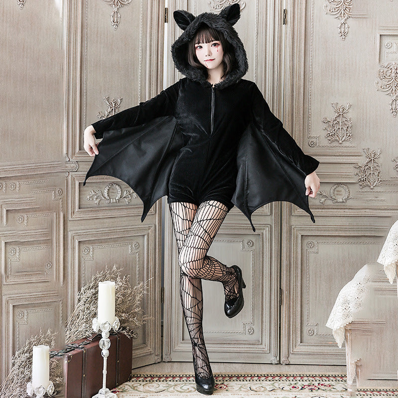 Bat Demon Animal Party Carnival Costume For Role-Playing Performances