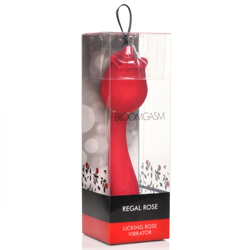 Bloomgasm Regal Rose Licking Rose Vibrator