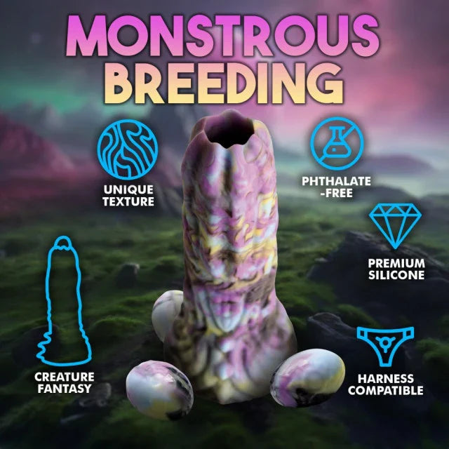 Creature Cocks Dragon Spawn Ovipositor Silicone Dildo