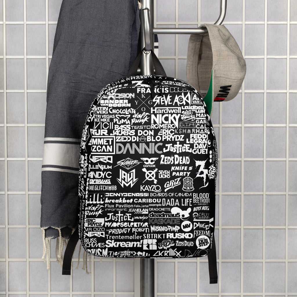 Ultimate EDM Artist Waterproof Backpack Camping Festival Travel Bag