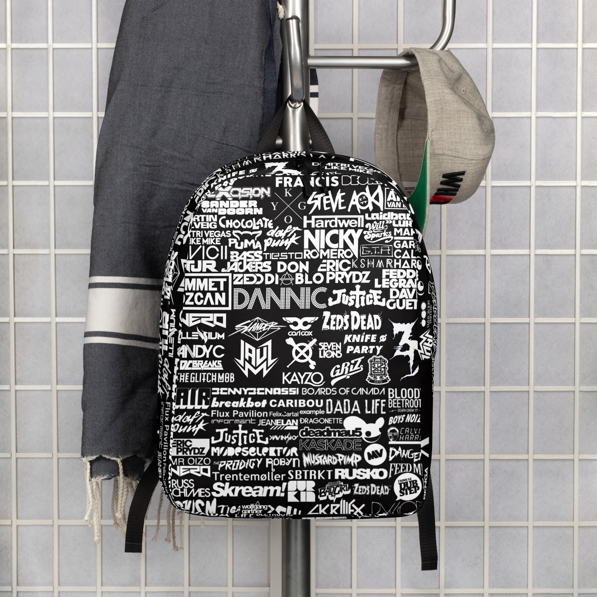 Ultimate EDM Artist Waterproof Backpack Camping Festival Travel Bag