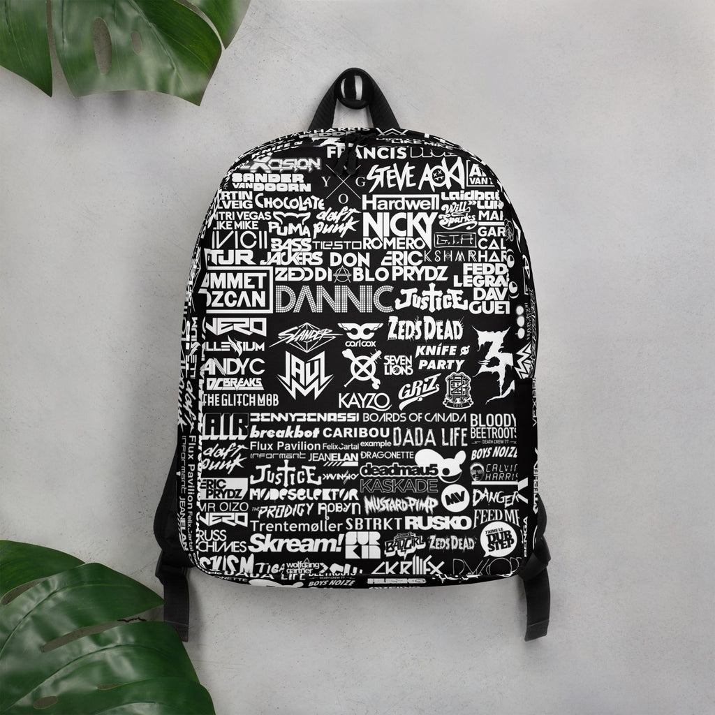 Ultimate EDM Artist Waterproof Backpack Camping Festival Travel Bag
