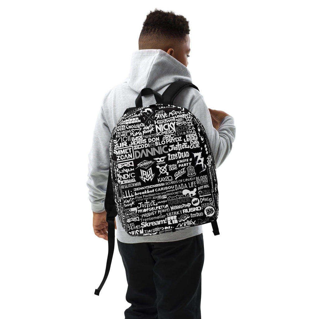 Ultimate EDM Artist Waterproof Backpack Camping Festival Travel Bag