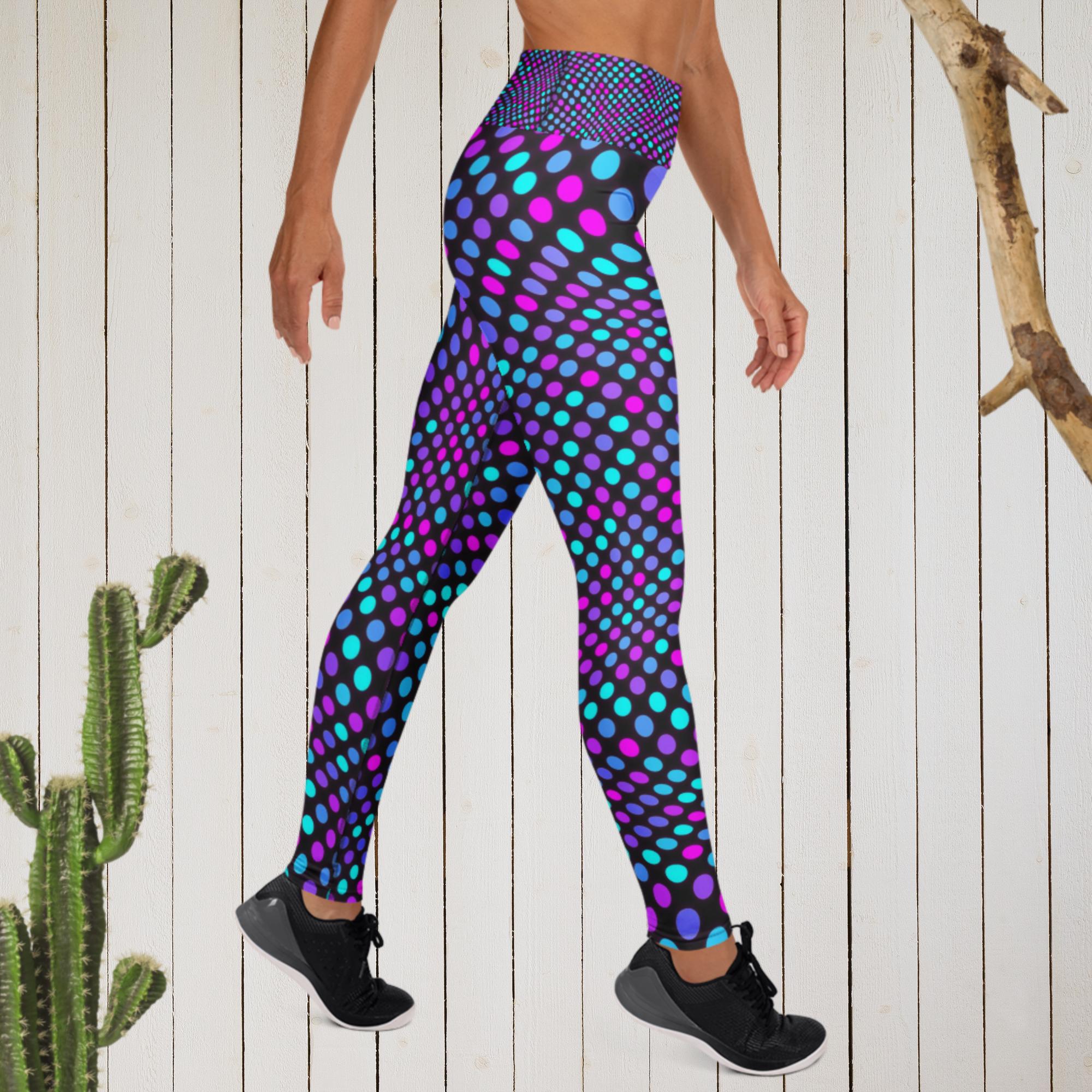 Dripping Dots Yoga Leggings