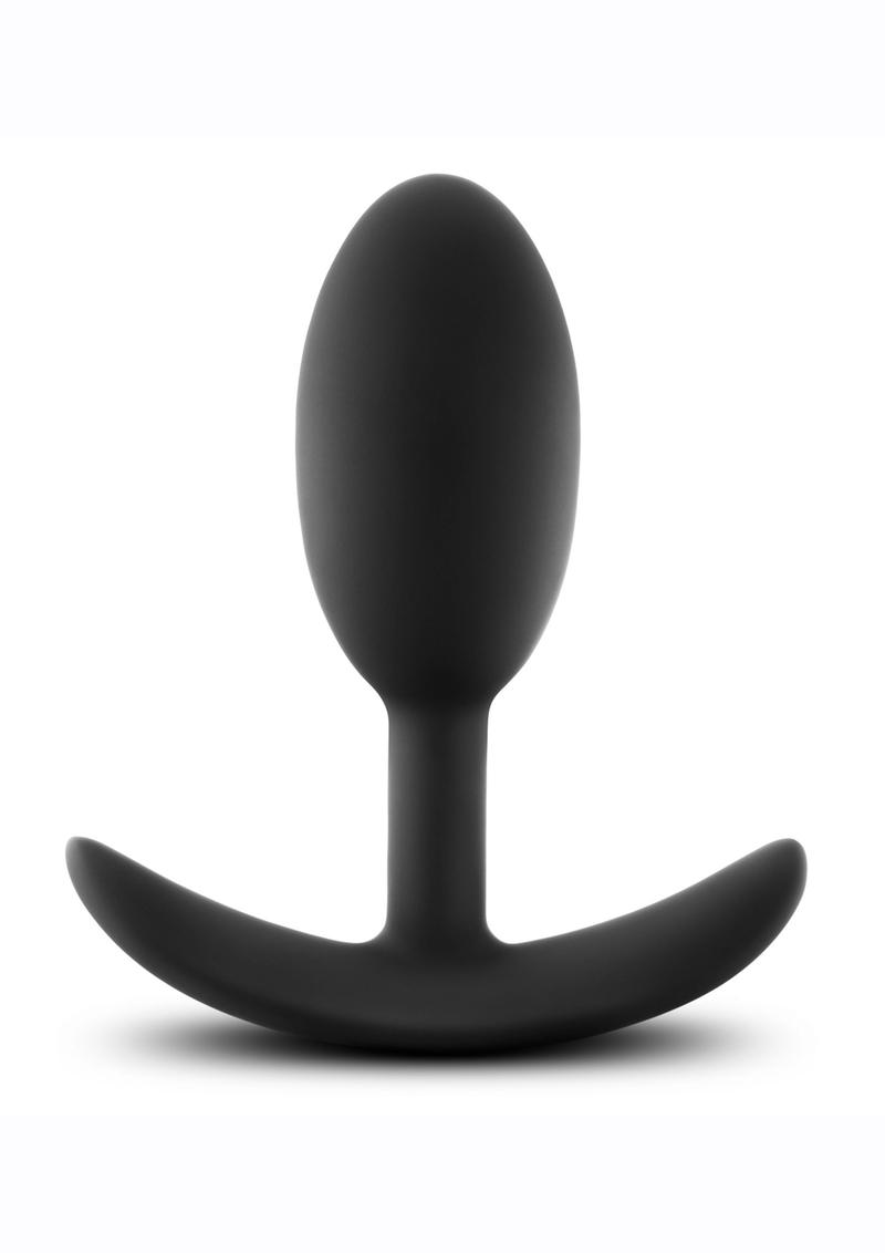 Anal Adventures Platinum Vibra Slim Plug Medium