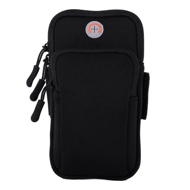 Running Arm Bag – Shockproof Adjustable Armband Pouch
