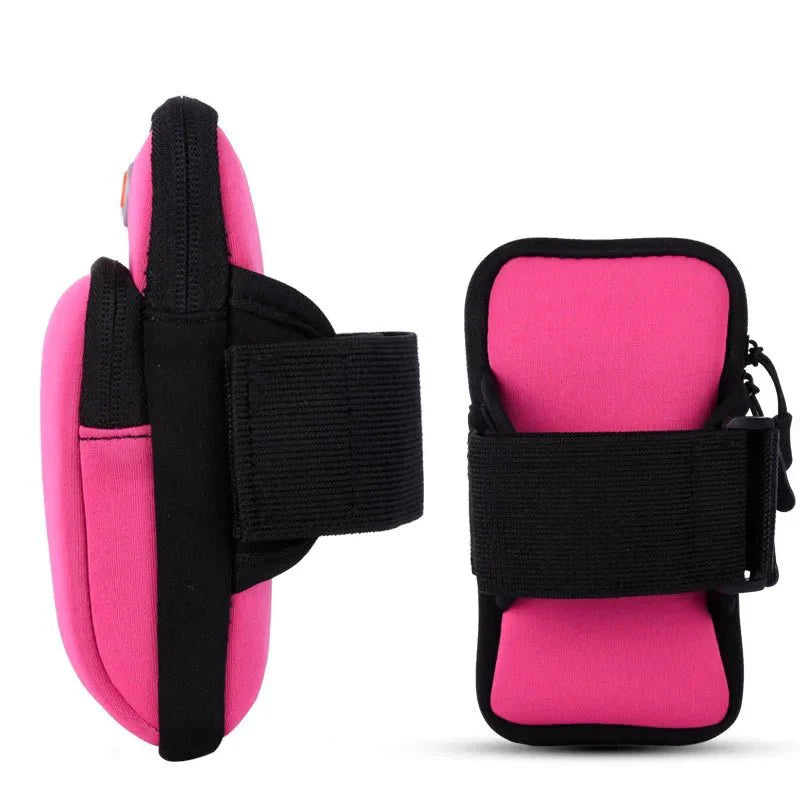 Running Arm Bag – Shockproof Adjustable Armband Pouch