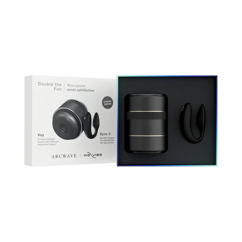 Arcwave Voy + We-Vibe Sync 2 Double the Fun Couples Kit
