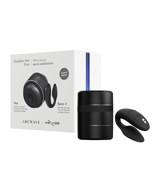 Arcwave Voy + We-Vibe Sync 2 Double the Fun Couples Kit