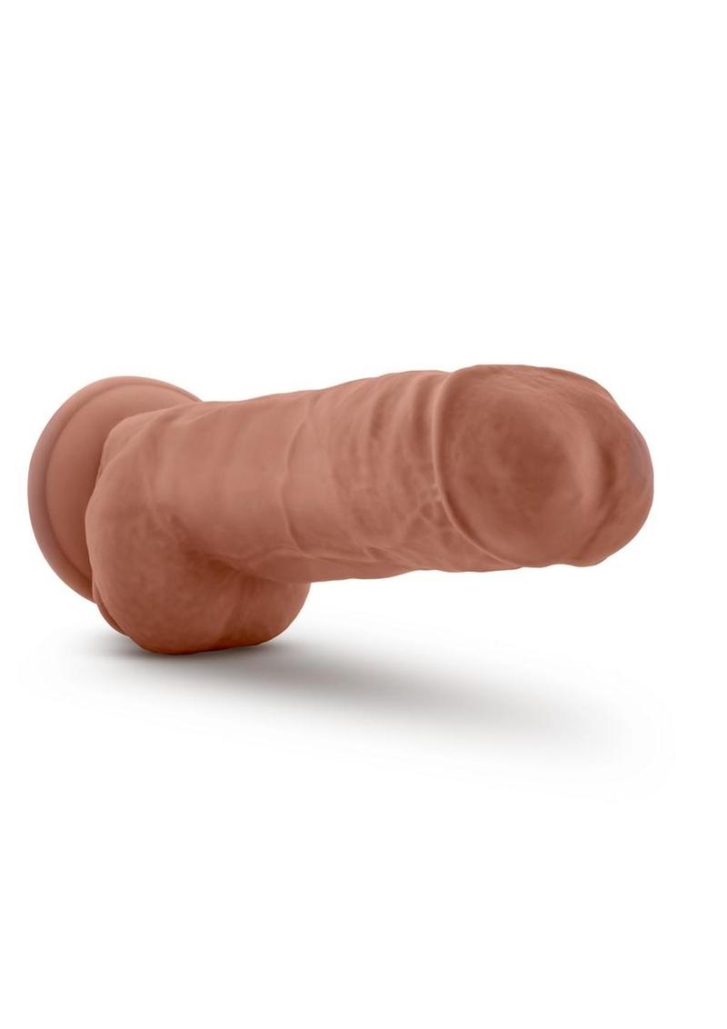 Au Naturel Big Boy Sensa Feel Dual-Density Dildo with Balls