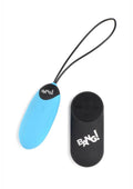 Bang! 28x Grooved Silicone Egg With Remote Control Vibrators