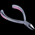 BEAUT STRAIGHT FULL JAW STAINLESS SPRING NIPPER W/ COMFORT GRIP