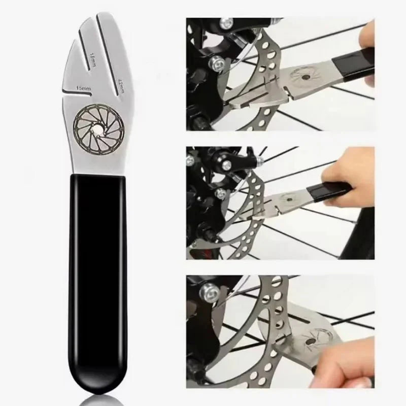 Bike Disc Brake Rotor Truing Tool – Stainless Steel Alignment Wrench
