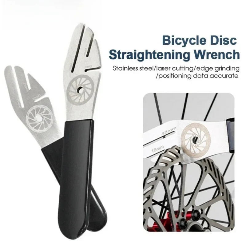 Bike Disc Brake Rotor Truing Tool – Stainless Steel Alignment Wrench