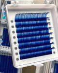 Navy Blue Dark Blue Lashes 0.03mm 【8-lines】