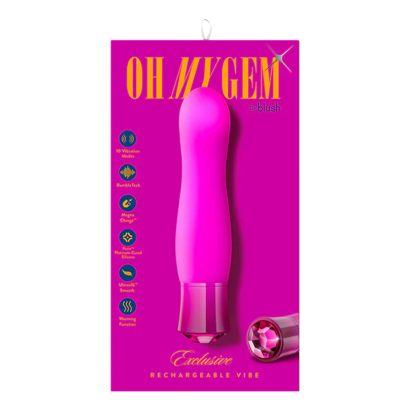 Blush Oh My Gem Exclusive Warming G-Spot Vibe Tourmaline