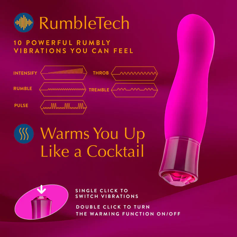 Blush Oh My Gem Exclusive Warming G-Spot Vibe Tourmaline