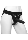Body Extensions Be Aroused 2-Piece Vibrating Hollow Strap-On Set