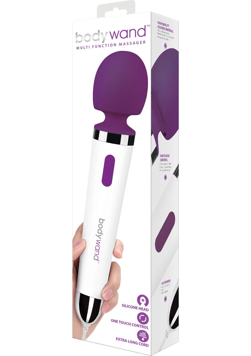 Bodywand Silicone Plug In Multi Function Wand Massager
