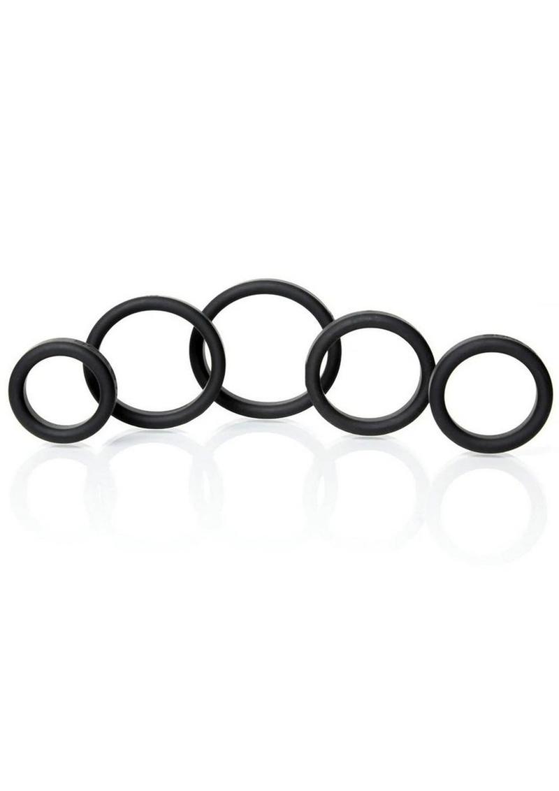 Boneyard Silicone Cock Rings With Full Range Kit