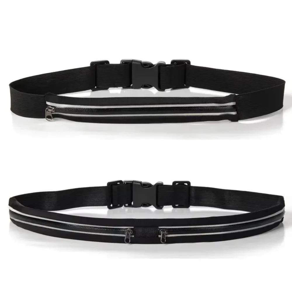 Unisex Running Waist Bag – Adjustable Lightweight Belt Pack