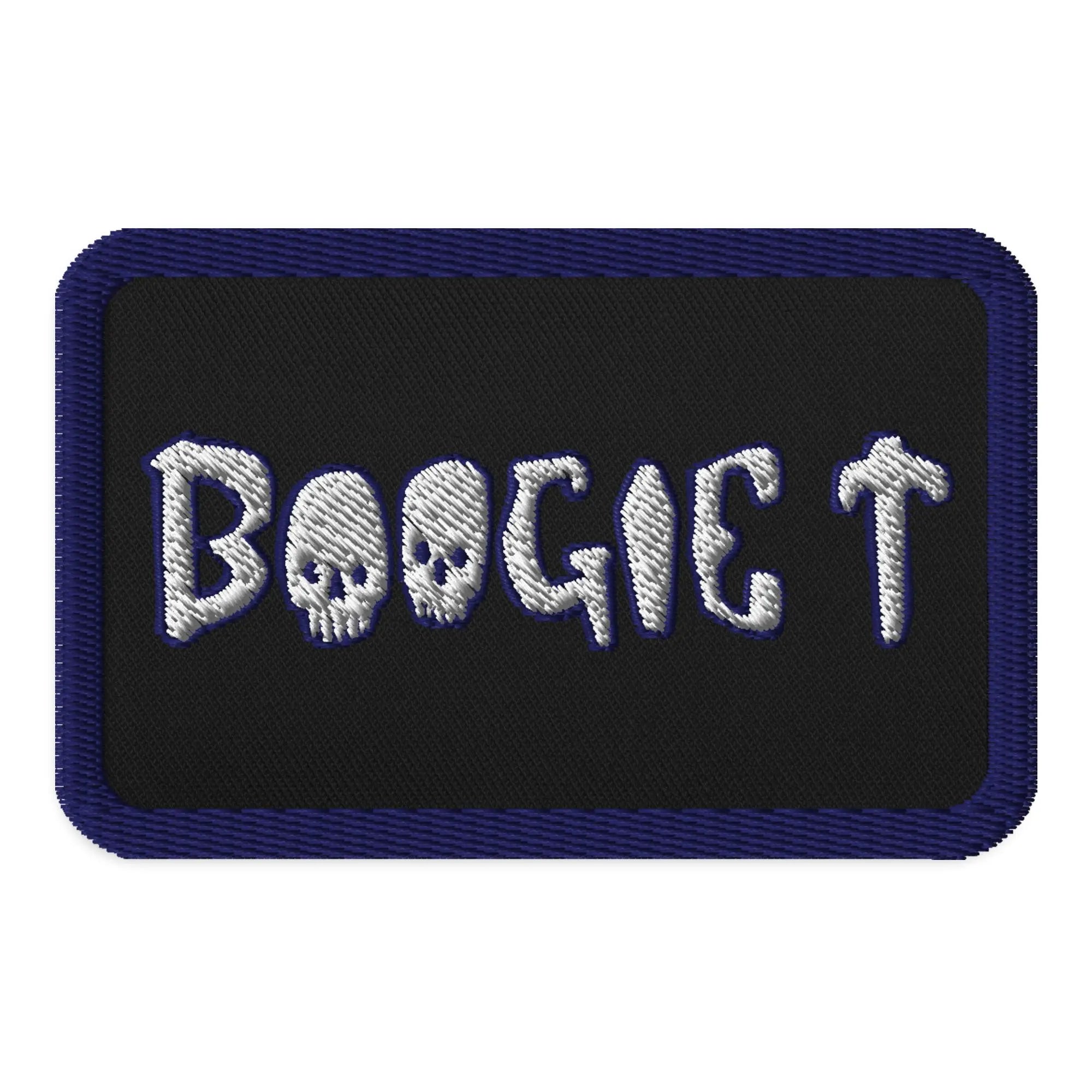 Boogie T Iron-on Embroidered EDM Raver Patches