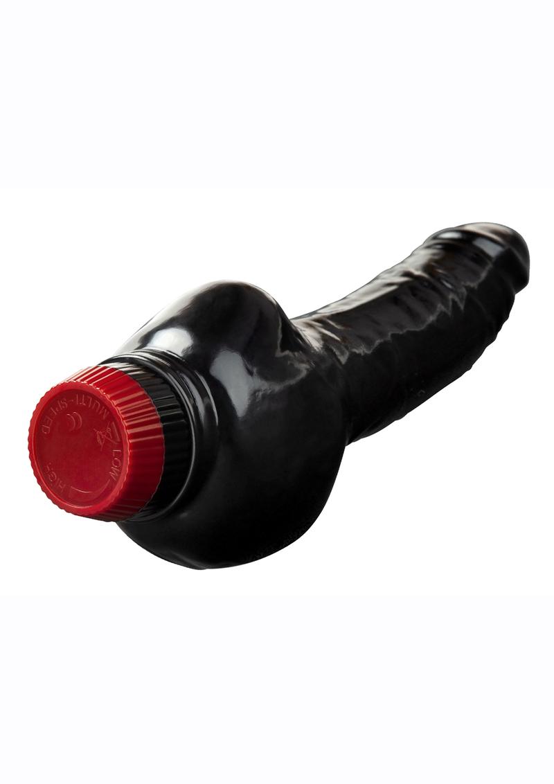 Blue Line Vibrating Anal Dildo With Multi-Speed Twist Control