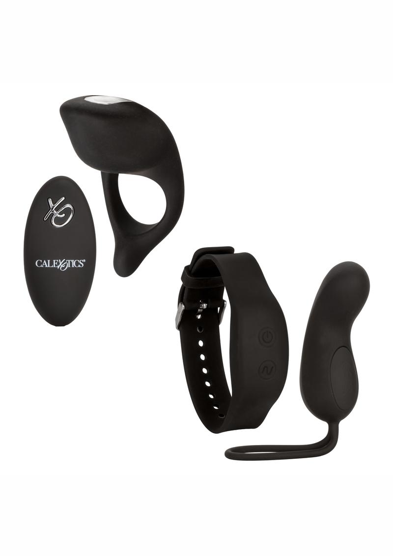 CalExotics Silicone Remote Foreplay Set