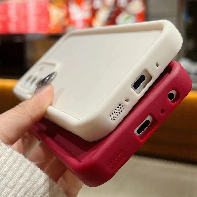 Candy Color Soft Silicone Phone Case – Matte TPU Cover