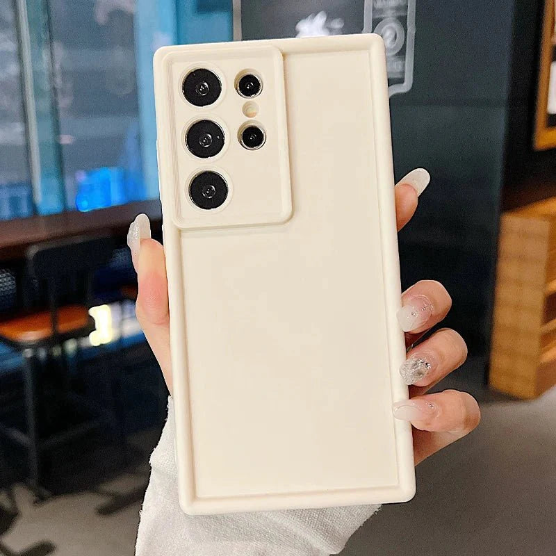 Candy Color Soft Silicone Phone Case – Matte TPU Cover