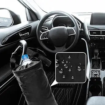 Car Seat Back Trash Holder | Waterproof Oxford Cloth Garbage Storage Bag with Hanging Design