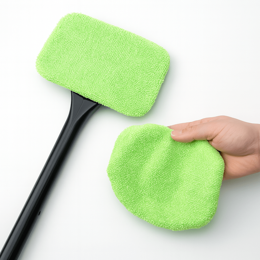 Car Window Cleaning Brush | Easy Grip Windshield Cleaner Tool