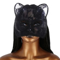 Cat Girl Half Face Party Mask – EVA Material