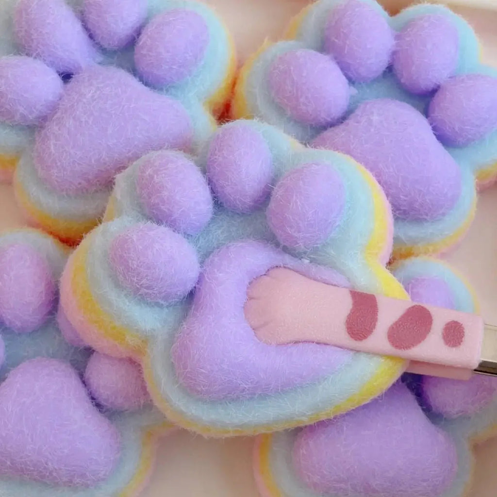 Cat Paw Mochi Squishy Toy – Slow Rebound Plush Fidget Toy