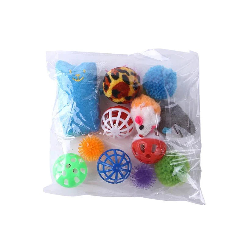 Cat Toy Variety Pack | Interactive Play Set for Kittens and Adult Cats