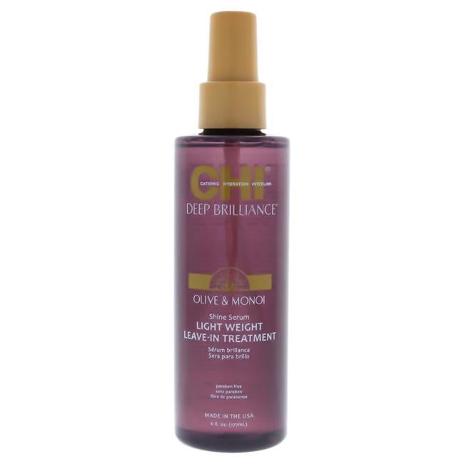 CHI Deep Brilliance Shine Serum Lightweight Leave-In 6 oz