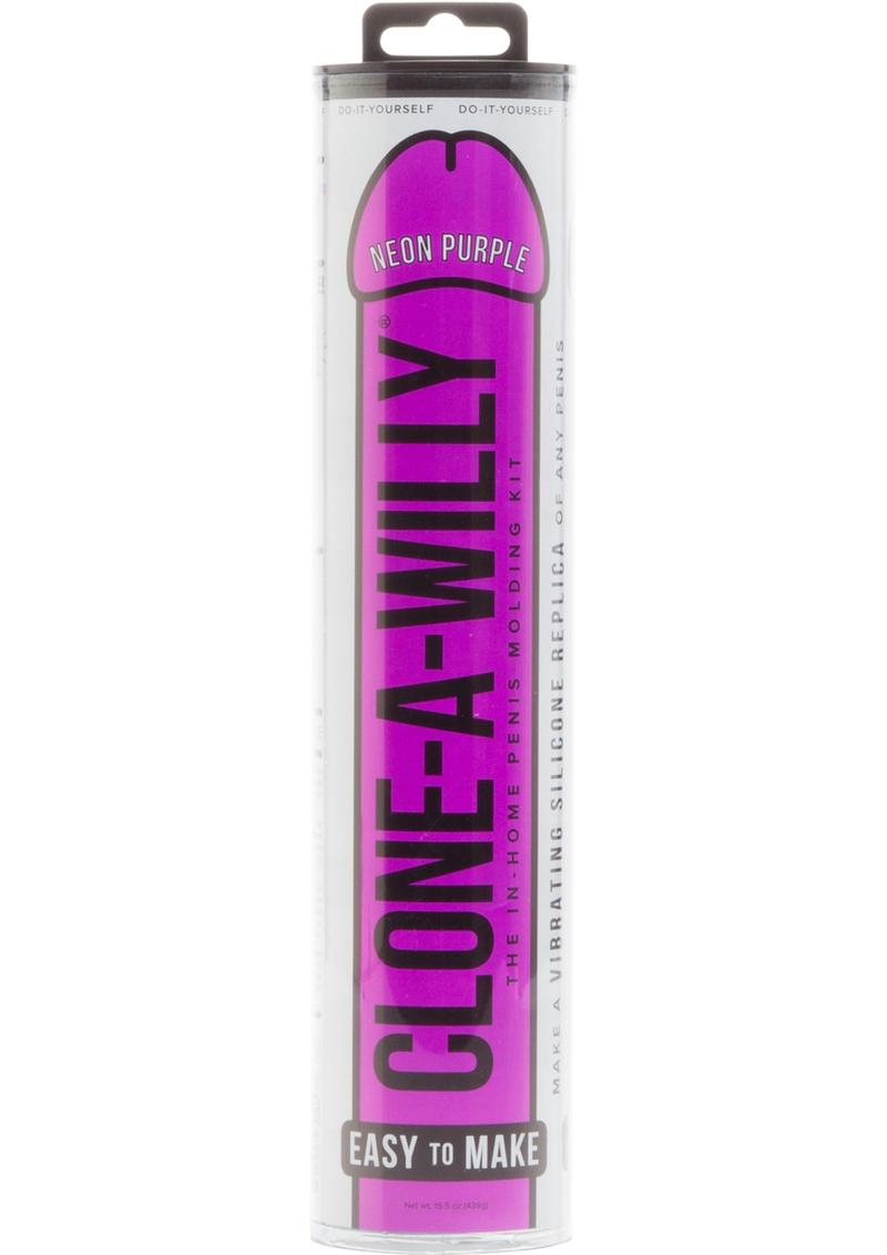 Clone-A-Willy Medium Skin Tone Silicone Dildo Molding Kit with Vibrator