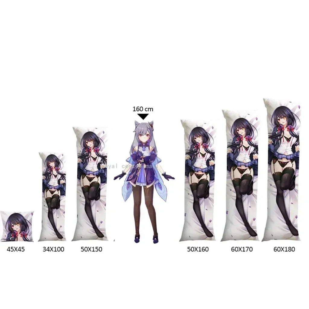 Clorinde Dakimakura Pillow Case – Genshin Impact Hugging Cover