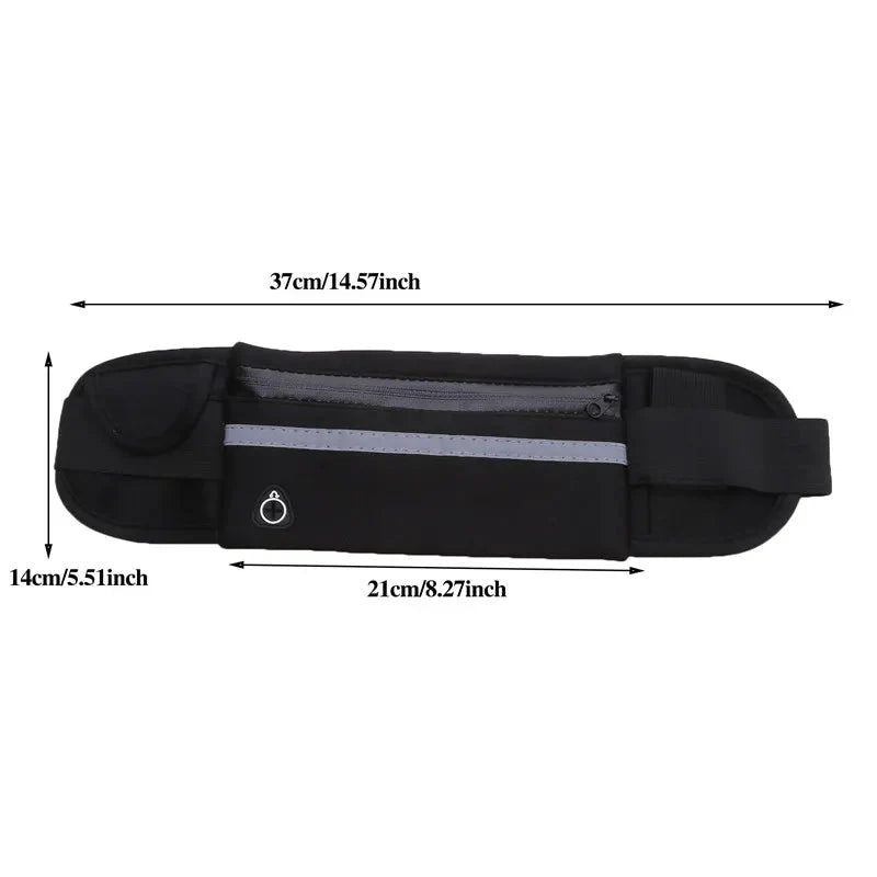 Waterproof Running Waist Bag – Lightweight Fanny Pack with Phone Pocket