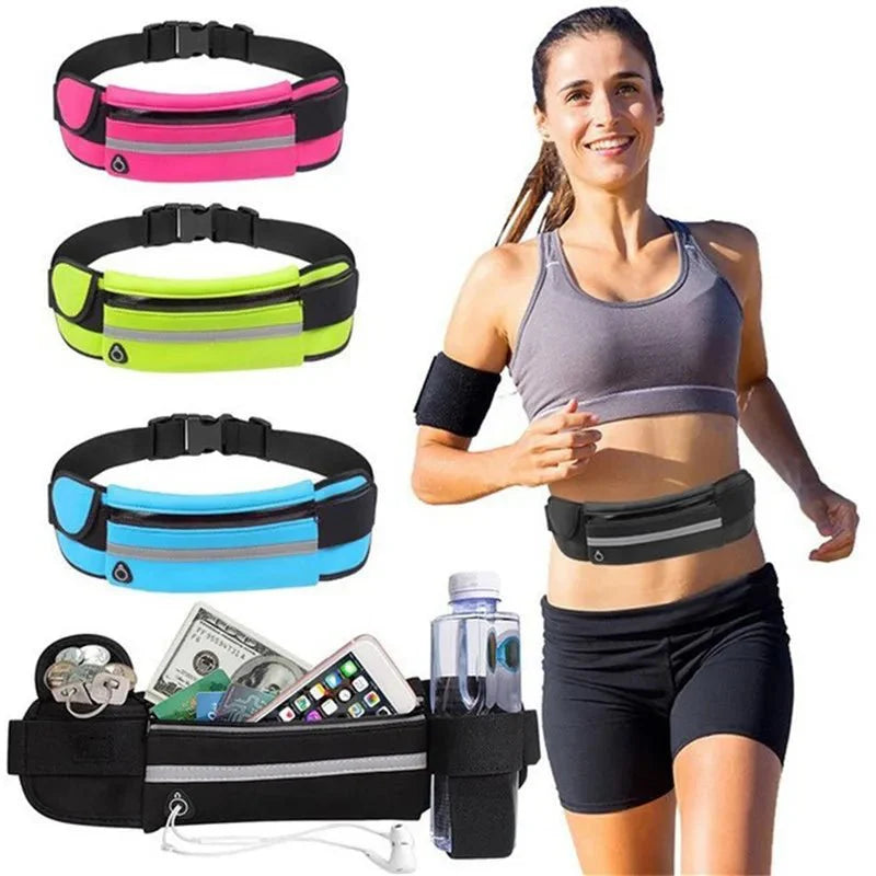 Waterproof Running Waist Bag – Lightweight Fanny Pack with Phone Pocket