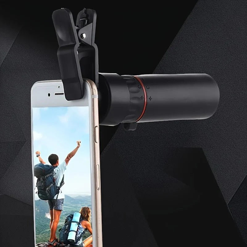 Compact HD Monocular Telescope – 8–10x Zoom, Waterproof Scope