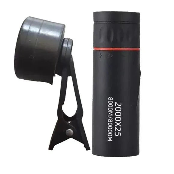 Compact HD Monocular Telescope – 8–10x Zoom, Waterproof Scope