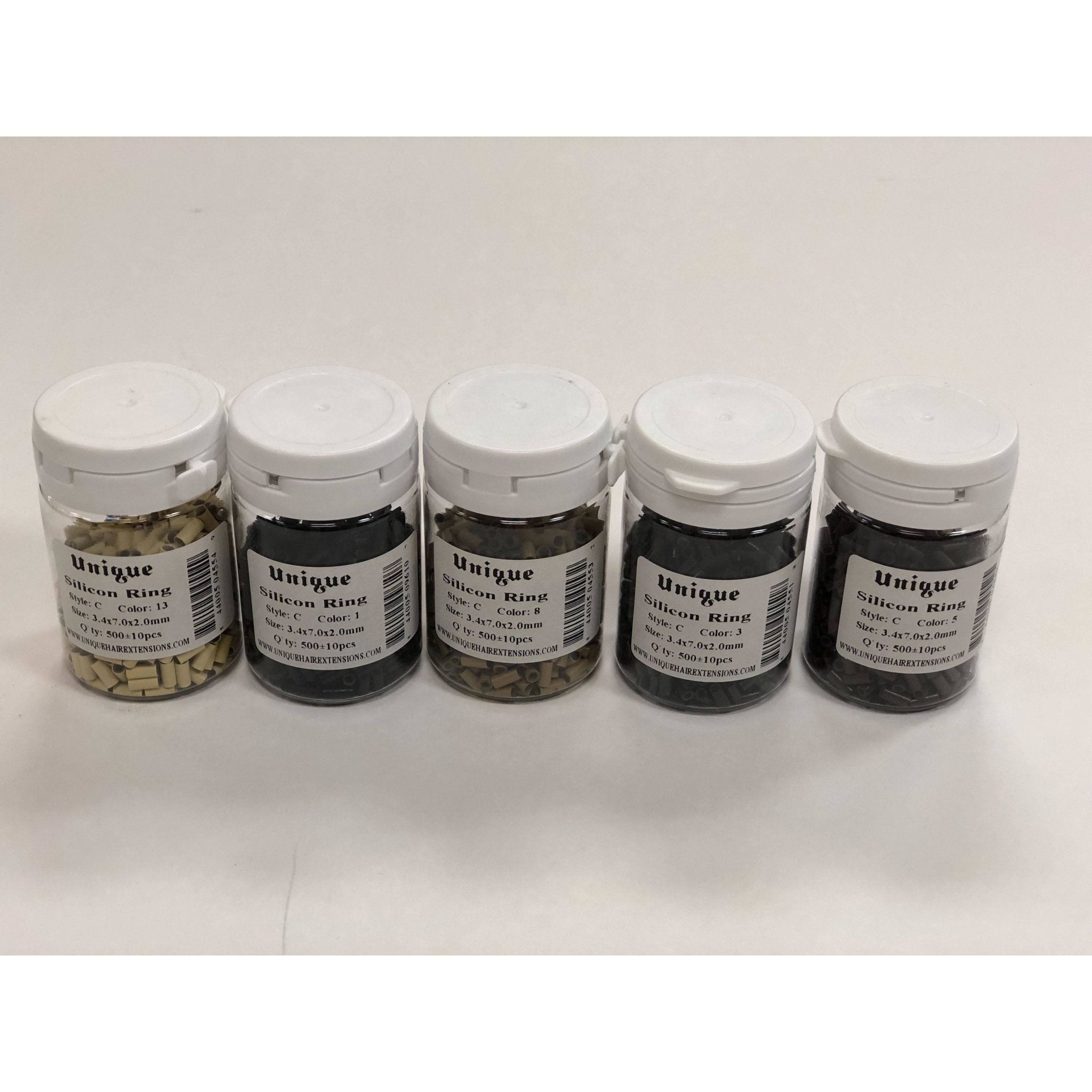 Copper Micro Link Style "B" Size 3.0x  5.0 x 2.4 mm 1 bottle (1000 pieces)