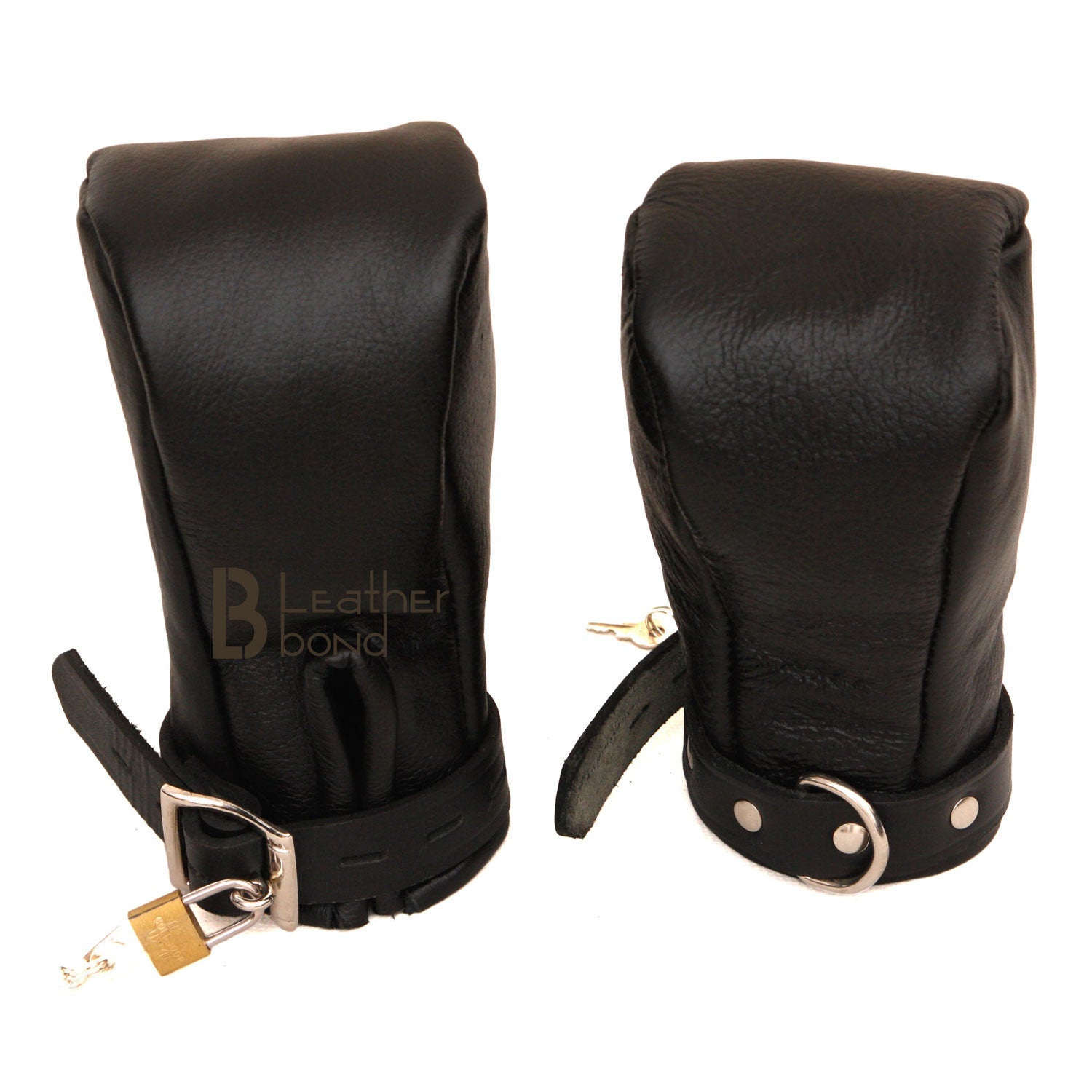 Puppy Play Animal Role Bondage Kit 5-Piece Genuine Cowhide Leather BDSM Restraint Set