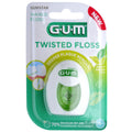 GUM Twisted Floss Deeper Plaque Removal Minty Green Tea 30m