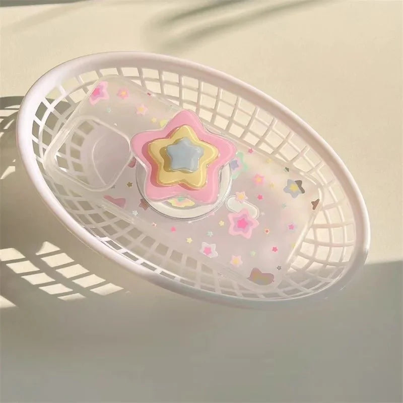 3D Star Magnetic Phone Grip | Foldable Ring Holder and Kickstand